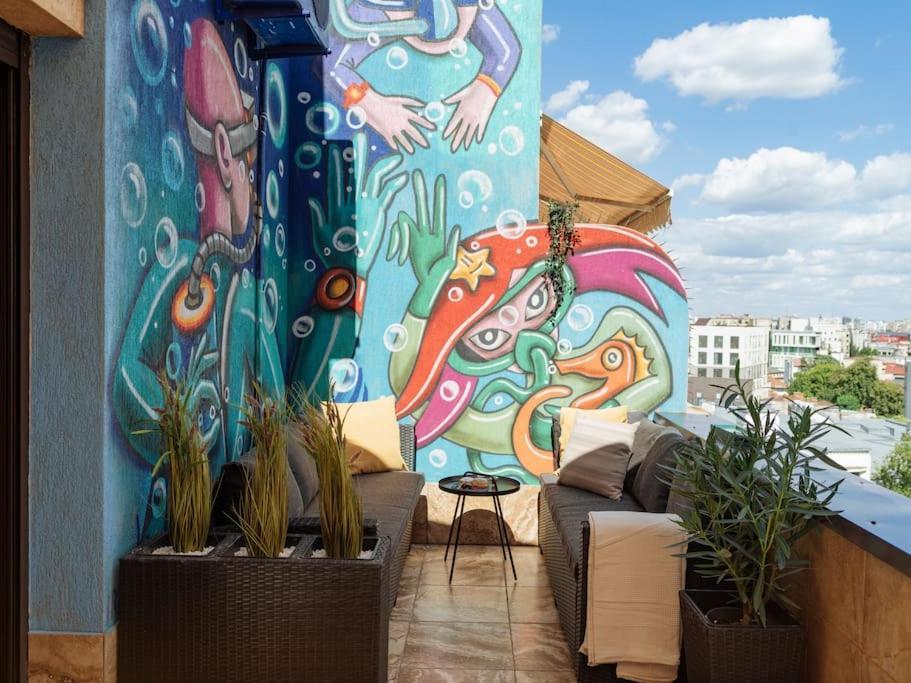 Апартаменты Terrasse Des Plongeurs Бухарест Экстерьер фото